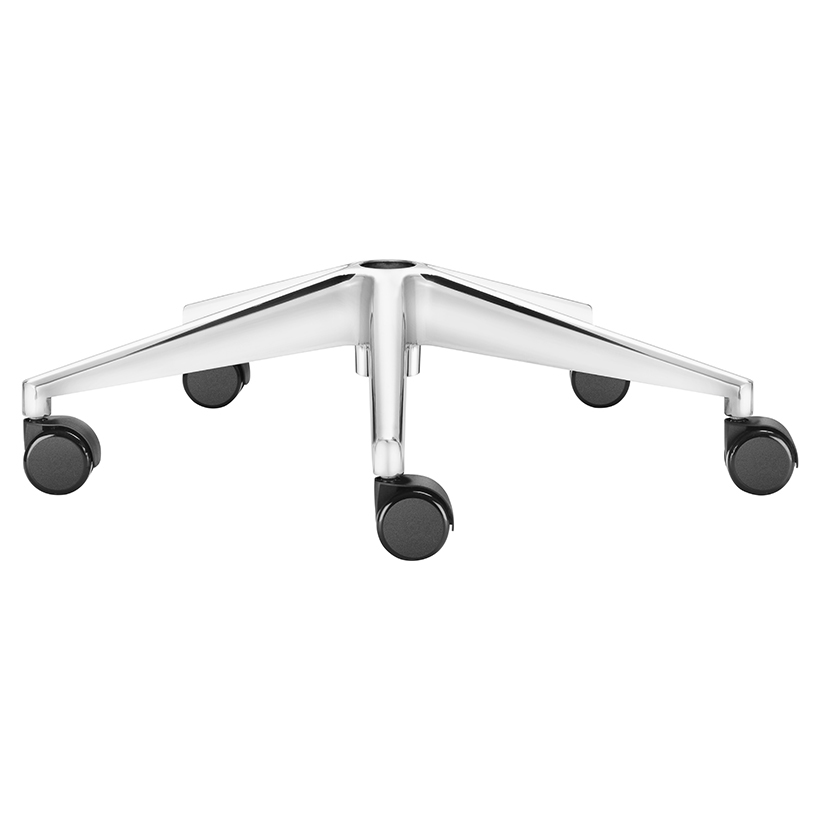 Alu Designer Fußkreuz überspannt